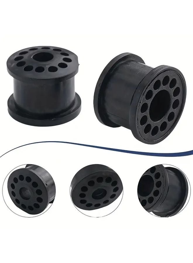 4Pcs Black Manual Transmission Gearbox Shift Lever Cable Linkage Bushing For Ford Focus MK1 MK2 Ecosport 2006 Cougar Mercury - Image 4